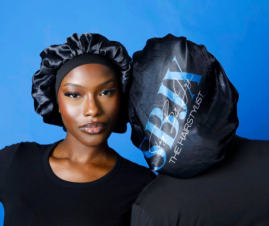 Satin Bonnet With Band